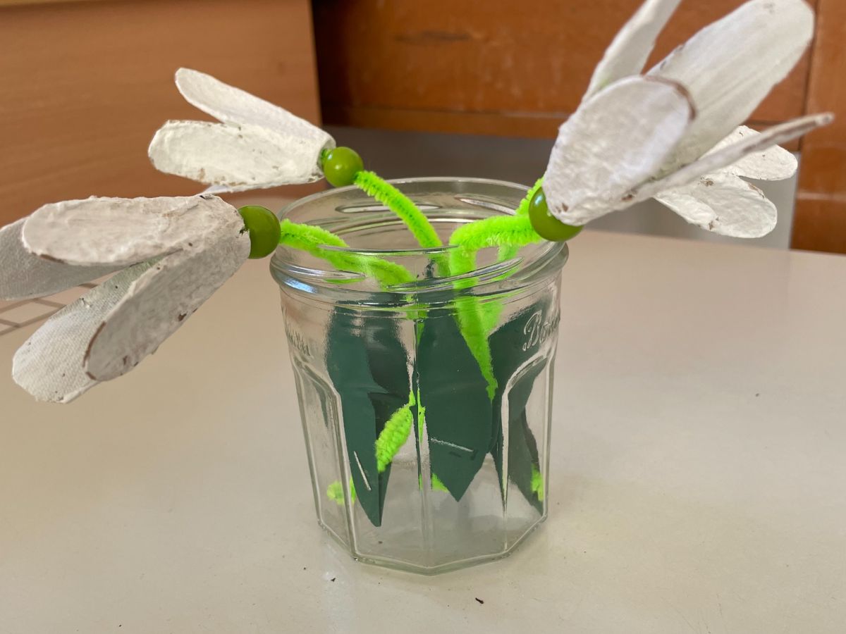 Frühblüher im Glas